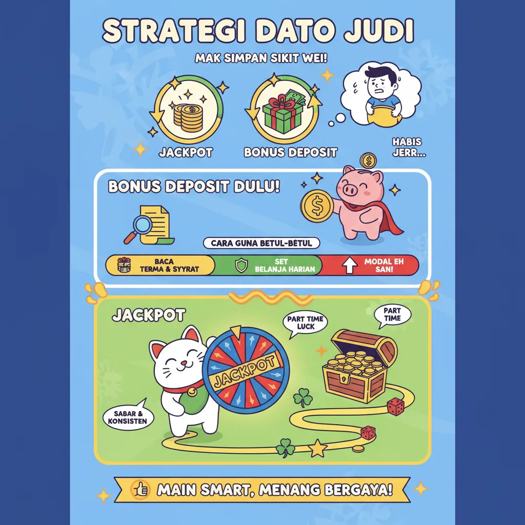 Strategi Dato Judi: Jackpot & Bonus Deposit
