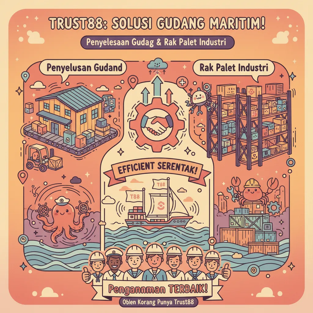 Trust88: Penyelesaian Gudang dan Rak Palet Industri