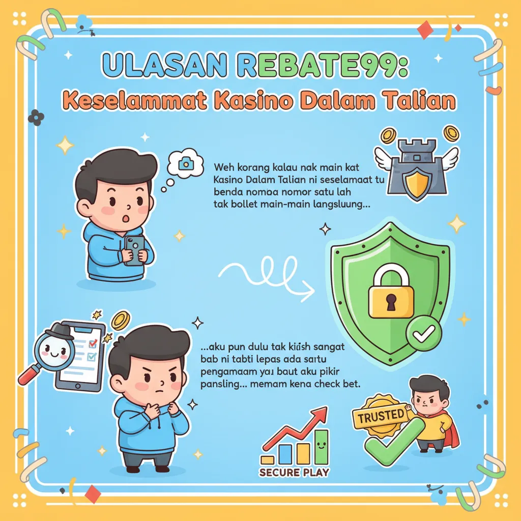 Ulasan Rebate99: Keselamatan Kasino Dalam Talian