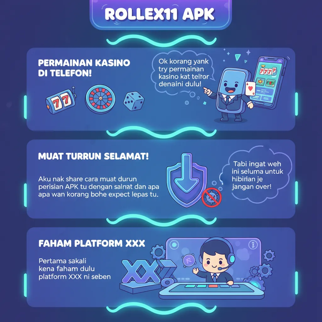 Cara Muat Turun APK Rollex11 dan Permainan Kasino
