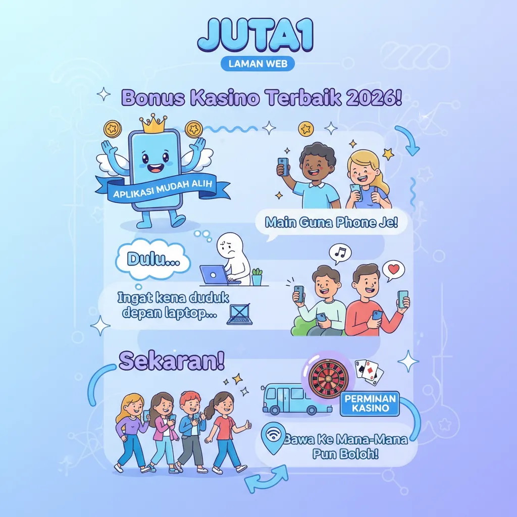 Bonus Kasino Juta1 & Aplikasi Mudah Alih