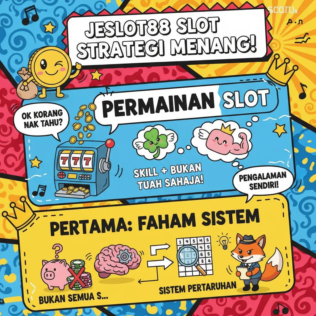 Strategi Menang Permainan Slot Jeslot88