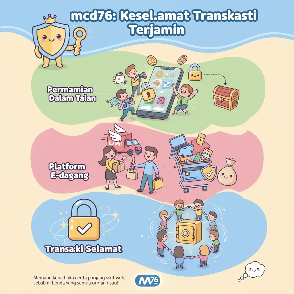 Keselamatan Transaksi mcd76 Terjamin