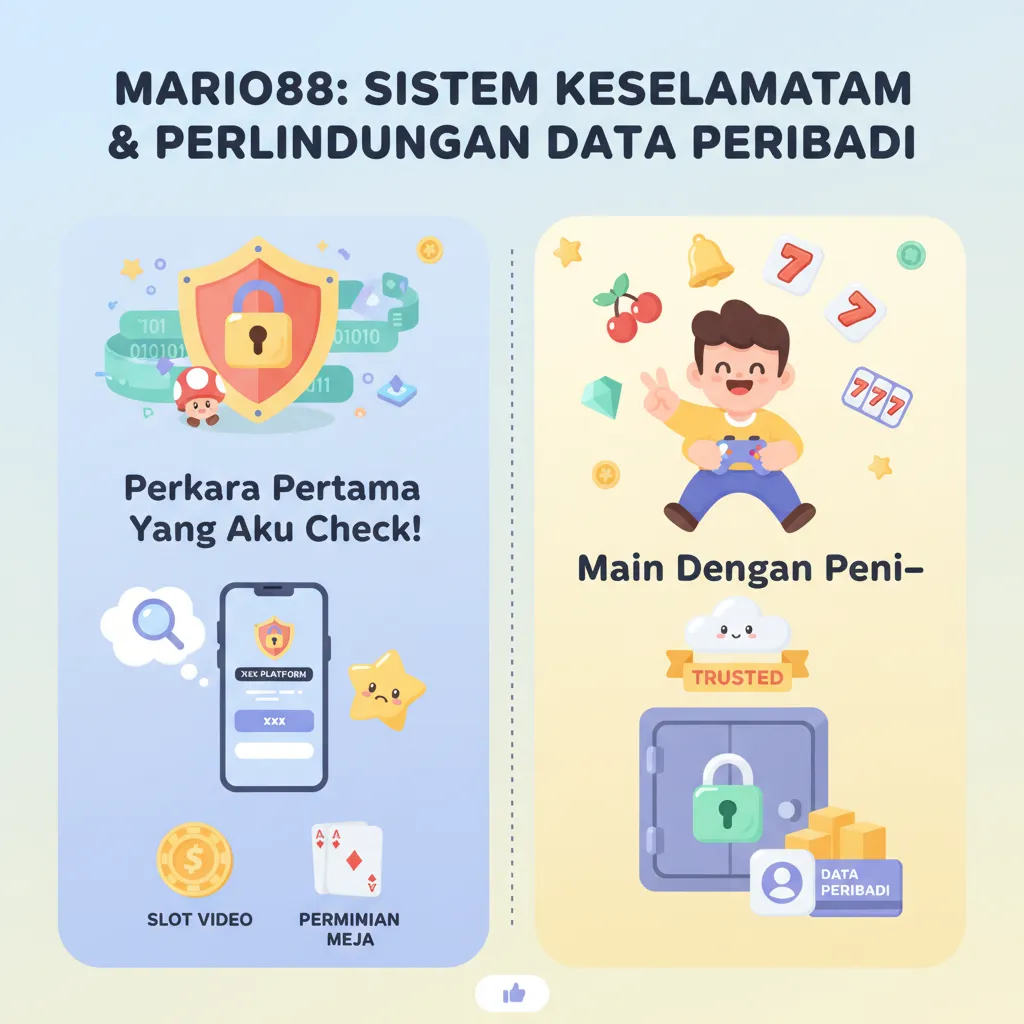 Sistem Keselamatan Mario88 & Perlindungan Data Peribadi